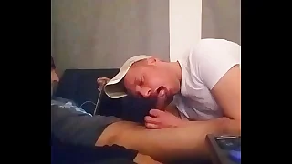 Uncut Latin Monster Cock Sucked